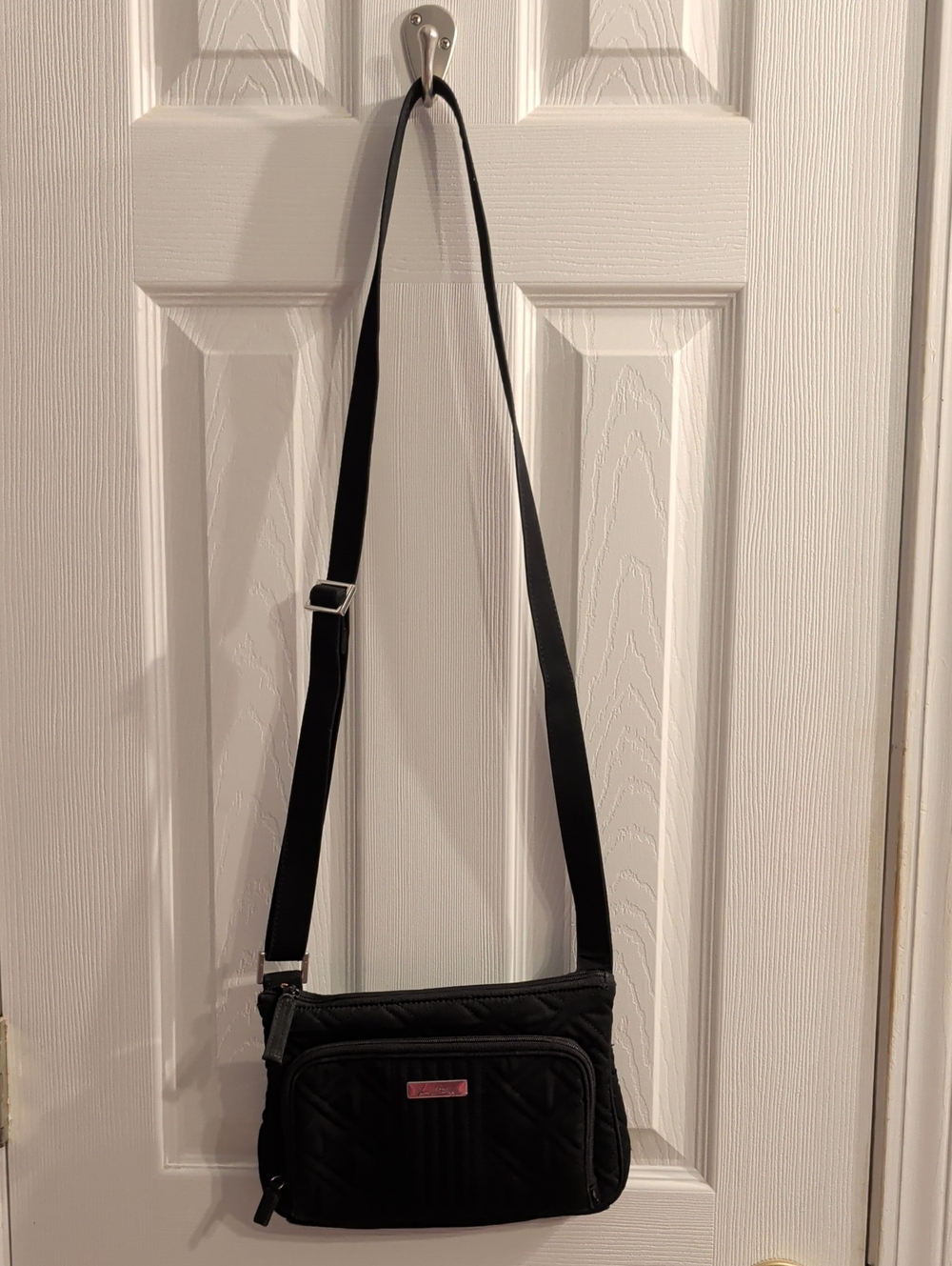 Vera Bradley Black Quilted Crossbody Bag